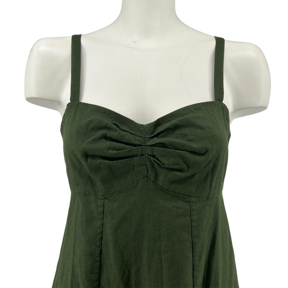 NWT Patagonia Hemp and Organic Cotton Summertime Dress Urbanist Green Size 8 - Picture 2 of 13